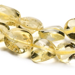 Нити из натуральных бусин лимонного кварца (обработанных нагреванием)&nbsp;G-P568-C02-01