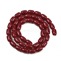 Непрозрачное стекло бисер нитей&nbsp;GLAA-Z015-02G