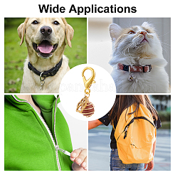 Подвесные украшения в виде спиральной клетки из драгоценных камней&nbsp;HJEW-PH01622