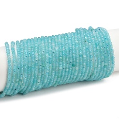 Граненые гранулы натурального амазонита из бисера&nbsp;G-F289-06