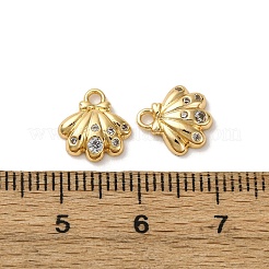 Латунные микро проложить кубического циркония подвески&nbsp;KK-D388-02G-01