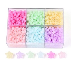 650-700 г цветных акриловых бусин&nbsp;OACR-T029-83M