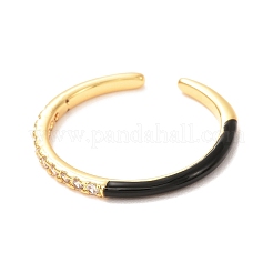 Золотые эмалевые кольца-манжеты для женщин&nbsp;KK-G404-13