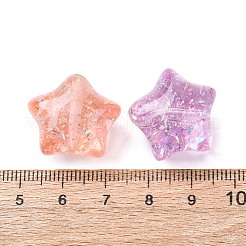 Прозрачные бисеры из смолы&nbsp;RESI-B039-08