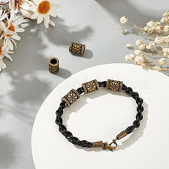 5 шт. европейские бусины из нержавеющей стали 304&nbsp;STAS-UN0059-69