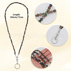 1 шт. бусины из натурального камня для шнурка на шею&nbsp;AJEW-CP0009-83