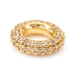 Латунные микро проложить Цирконий Европейский бисером&nbsp;KK-D160-59G