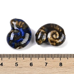 Фарфоровые бусины ручной работы&nbsp;PORC-R003-02B