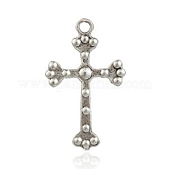 Тибетском стиле сплав горный хрусталь подвески&nbsp;RB-J115-01AS