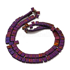 Гальванические немагнитная синтетический гематит бисер пряди&nbsp;G-C106-B01-06B