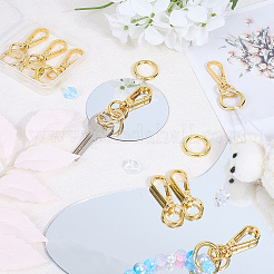 Поворотные застежки из каплевидного сплава&nbsp;PURS-SP0001-02G