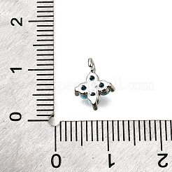 Латунные микро проложить кубического циркония подвески&nbsp;KK-D356-07B-P