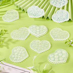 10шт 10 стиля силиконовая форма для полимерной глины&nbsp;DIY-TA0012-79