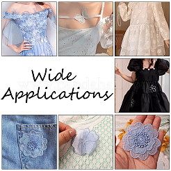 10 шт. 10 стиля кружева вышивка швейное волокно&nbsp;DIY-NB0013-85