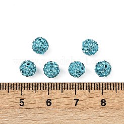 Бусины со стразами&nbsp;RB-H284-6MM-Half-202