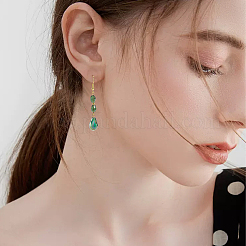 325шт прозрачные стеклянные бусины нити&nbsp;EGLA-PA0001-04A