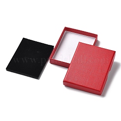 Картон комплект ювелирных изделий коробки&nbsp;CBOX-C016-02F-01