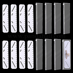 8 шт. ПВХ-карточки для демонстрации ожерелий с запутанными узорами&nbsp;NDIS-NB0001-10