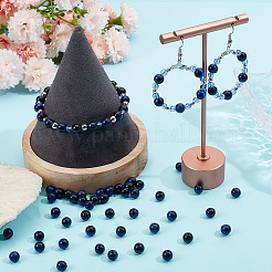 126шт натуральные бусины тигровый глаз&nbsp;G-SC0002-91