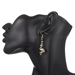 Серьги-подвески из сплава журавлей&nbsp;EJEW-JE06699