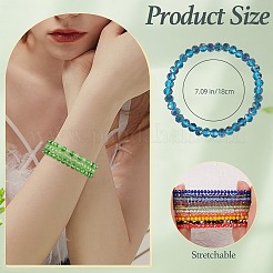 20шт. браслеты из стеклянных бусин&nbsp;BJEW-SW001599-01