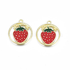 Подвески из эмали и сплава&nbsp;ENAM-S126-102-A-RS