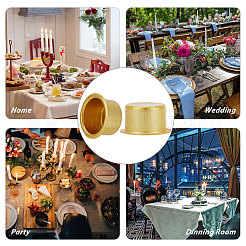 Алюминиевый стакан для свечи&nbsp;LS-AJEW-WH0299-98G