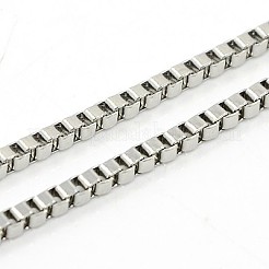 Ожерелья из нержавеющей стали 304 NJEW-F027-41-2.5mm