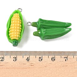 Подвески из непрозрачной смолы&nbsp;CRES-D313-03P