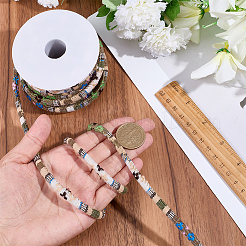 1 рулон этнических шнуров из полиэстера&nbsp;OCOR-CY0002-53B