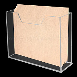 Прозрачный акриловый держатель для салфеток&nbsp;ODIS-WH0099-82A