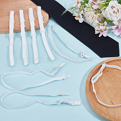 20 шт. эластичная лента для галстука с помпоном&nbsp;AJEW-SP0003-53B