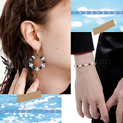 200 шт. разделительные бусины из нержавеющей стали 304&nbsp;STAS-SC0006-71