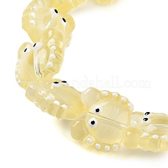 Прозрачные стеклянные бусины&nbsp;LAMP-L078-010H