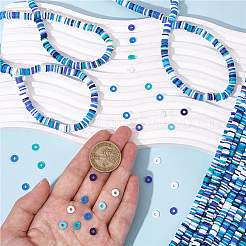 15 нить бусин ручной работы из полимерной глины&nbsp;CLAY-PA0001-07C