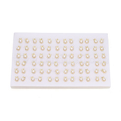 Серьги-гвоздики из латуни и натурального жемчуга&nbsp;PEAR-N020-WX05