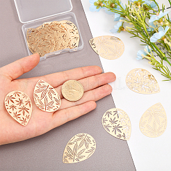 20шт 2 стиля латунные подвески&nbsp;KKC-CA0001-11