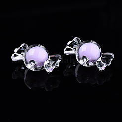 Прозрачные акриловые бусины&nbsp;TACR-N011-002A-01