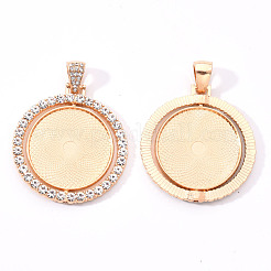 Сеттинги для кулона(кабошонов)&nbsp;PALLOY-S107-005KC-RS