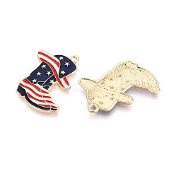 Подвески из сплава с эмалью ко дню независимости&nbsp;ENAM-T022-45KCG