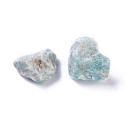 Грубые необработанные натуральные амазонитовые шарики&nbsp;LS-G-WH0003-08