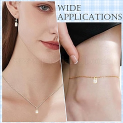 10 шт. 2 стиля латунных подвесок с микропаве из прозрачного кубического циркония&nbsp;KK-YW0004-36