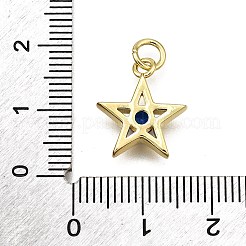 Латунные микро проложить кубического циркония подвески&nbsp;KK-Z100-08G