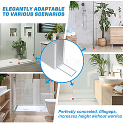 200 шт. прозрачные акриловые листы&nbsp;FIND-GA0007-20A