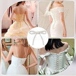 2 шт. полиэфирный шнур для замены молнии женского свадебного платья&nbsp;DIY-GF0010-30C