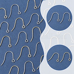 100 шт. 2-х цветные крючки для сережек из нержавеющей стали 304&nbsp;STAS-FS0001-74