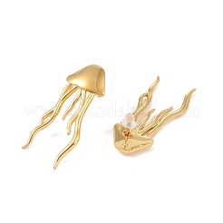 Серьги-гвоздики из нержавеющей стали 304 для женщин&nbsp;EJEW-Z047-01G