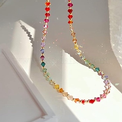 1000шт граненые биконусы из стекла&nbsp;EGLA-SP0001-32C