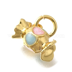 Латунь эмаль подвески&nbsp;KK-D295-30G-02