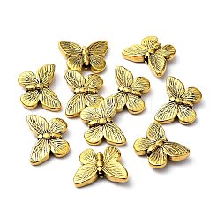 Сплавочные овальные бусины тибетского стиля &nbsp;TIBEP-GC176-AG-NR